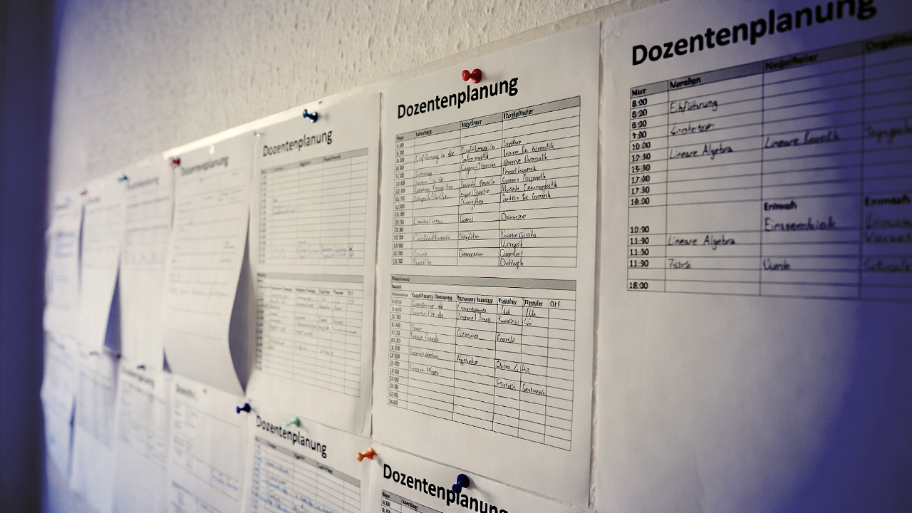 Dozentenplanung